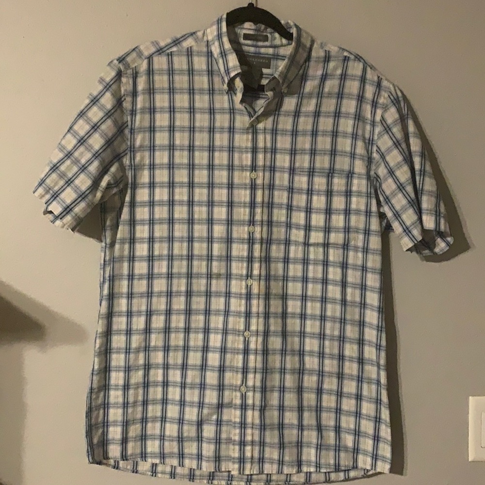 Saddlebred Medium Plaid Short Sleeve